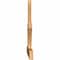 Ekena Millwork Richland Timber Gable Bracket, Western Red Cedar, 60"W x 25"H x 1 1/2"D x 3 1/2"F, 10/12 Pitch GBW060X25X0204RIC00SWR - alternate 5